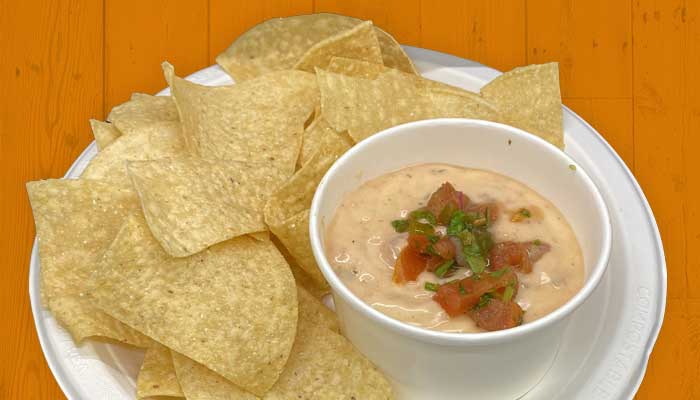Taco Shop Fargo, ND Mexican restaurant appetizer menu chips and queso