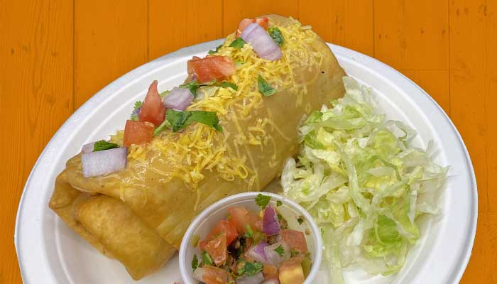 Taco Shop Fargo, ND Mexican restaurant lunch and dinner chimichanga