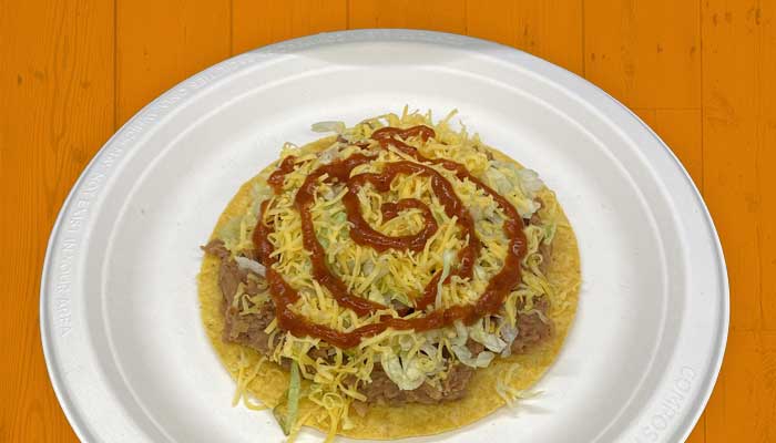 Taco Shop Fargo, ND Mexican restaurant lunch and dinner menu tostadas